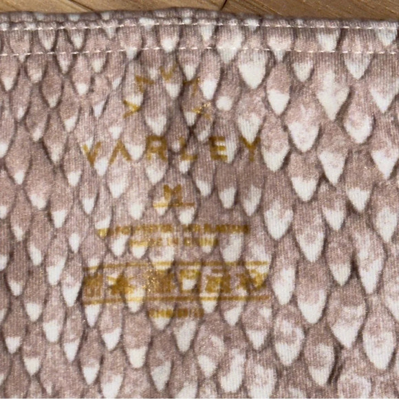 Varley Size M Pink Biona Tight Stone Snake size M 7/8 length - Picture 7 of 13